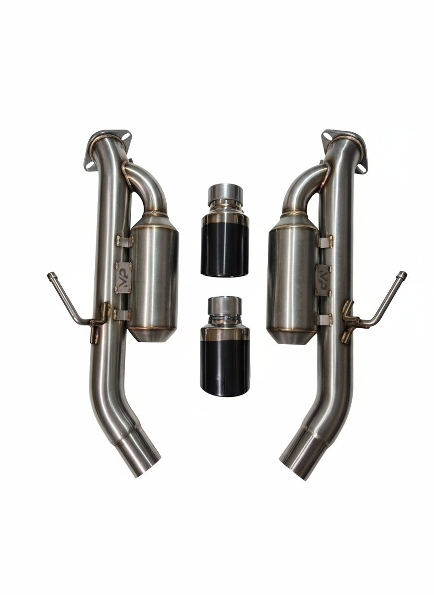 Infiniti Q50 Resonated Axle-back Exhaust