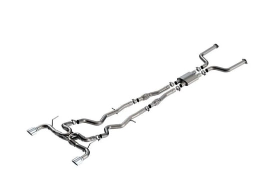 Borla 16-24 Infinity Q50 (Auto V6) ATAK Cat Back - 4.5in Chrome Tip