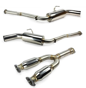 ISR Performance ST Series Dual Exhaust - Infiniti Q50 14+ VQ37 VR30