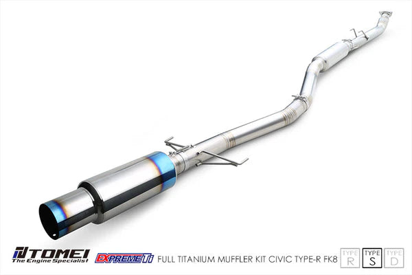 Tomei 2017-2021 Honda Civic Type R Expreme-Ti Titanium Type-S Exhaust
