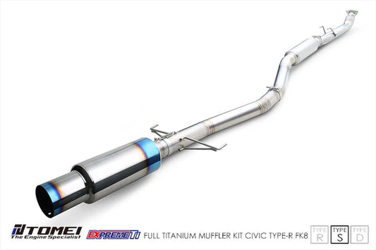 Tomei 2017-2021 Honda Civic Type R Expreme-Ti Titanium Type-S Exhaust