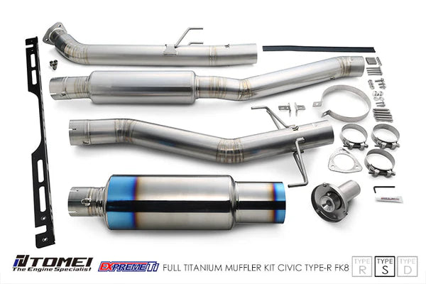 Tomei 2017-2021 Honda Civic Type R Expreme-Ti Titanium Type-S Exhaust