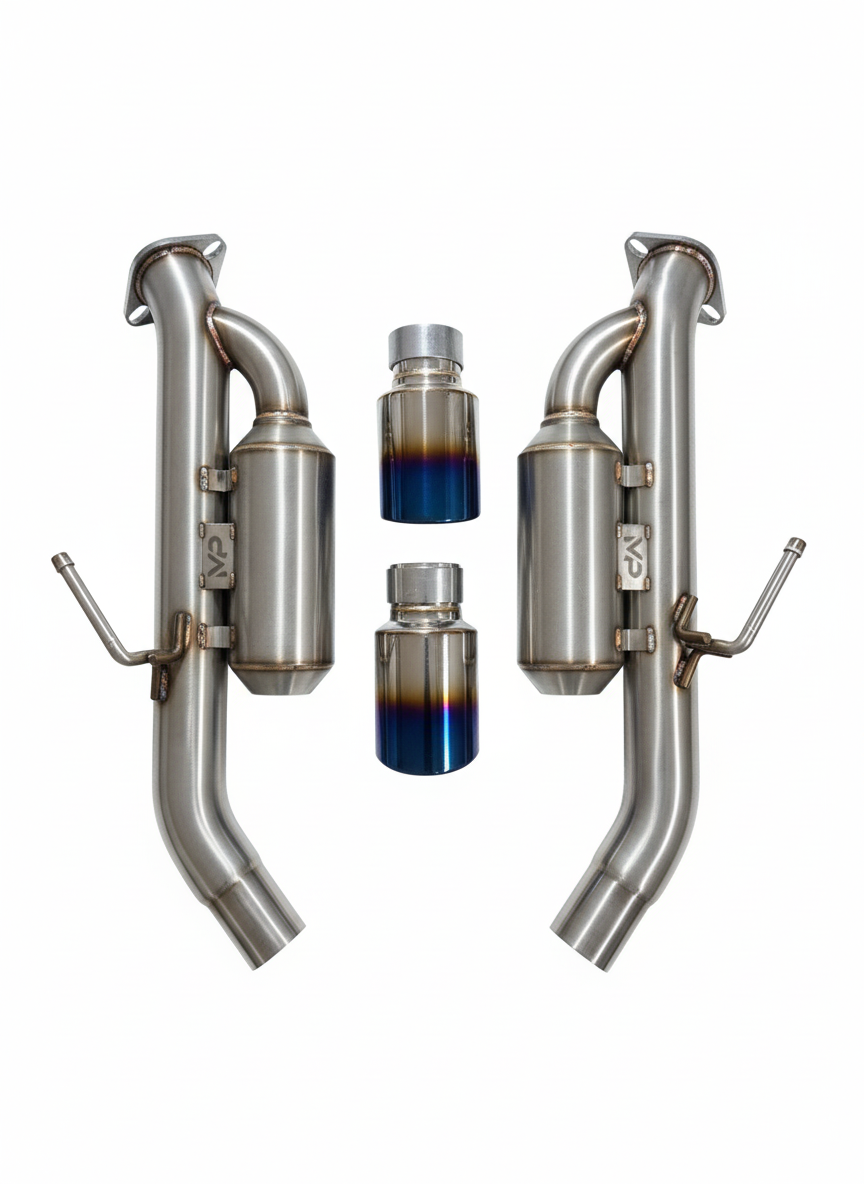 Infiniti Q50 Resonated Axle-back Exhaust