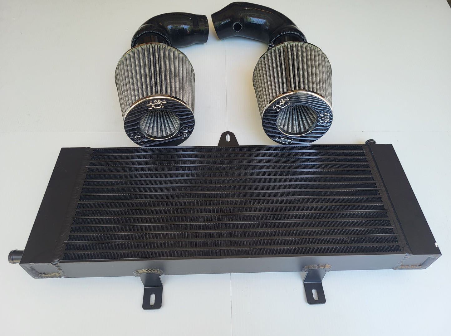 Heat Exchanger + 3.0" Air Intake Kit 16-21 Infiniti Q50 / 17-21 Q60