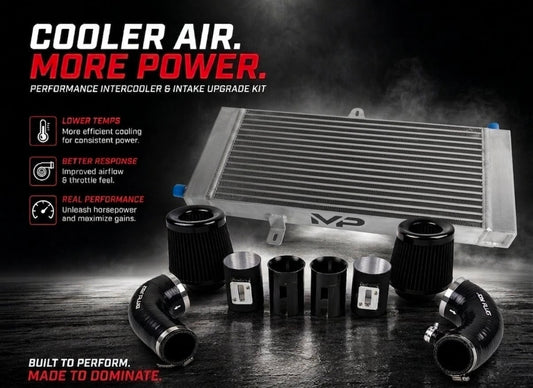 Deal of the month! Heat Exchanger + Shorty Air Intake Kit 16-24 Infiniti Q50/Q60 3.0