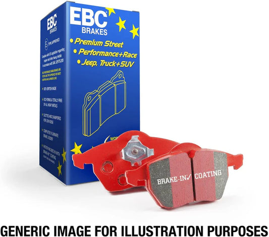 EBC Brakes 2016+ Honda Civic & FK8 Civic Type-R Redstuff or Yellow Premium Rear Brake Pads