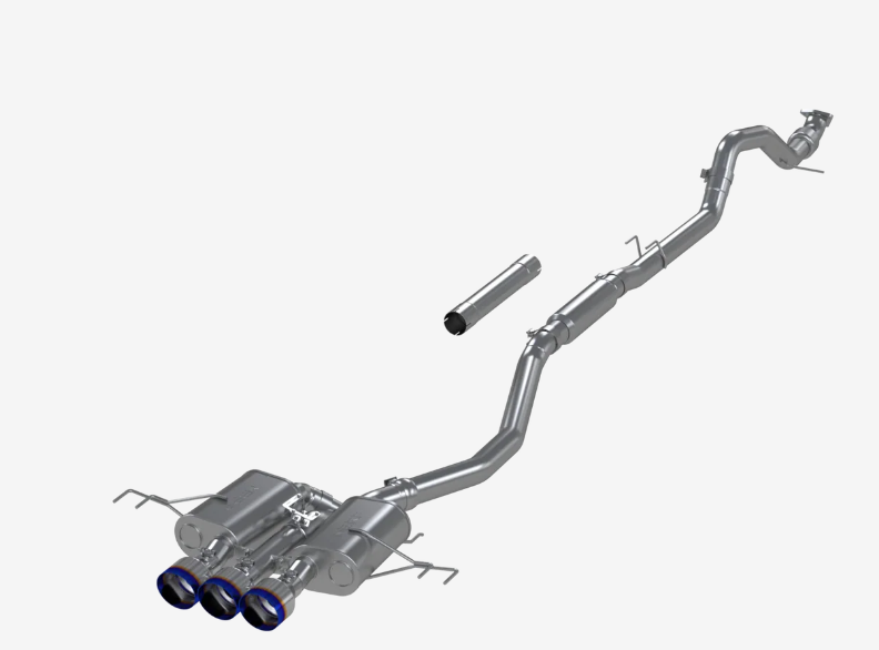 Honda Civic Type R FL5 MBRP 3" Catback Exhaust Carbon Tips
