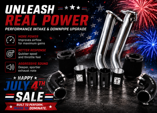 Mo-Powa Infiniti Q50/Q60 Nissan Z Performance Package Intake Kit + Lower Downpipes July 4th Sale!!