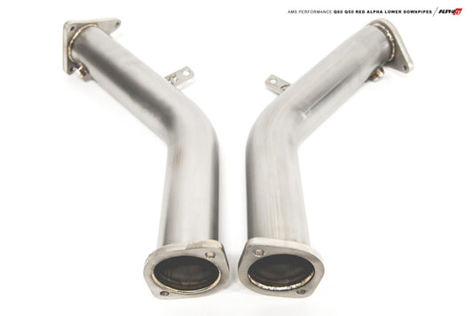 AMS Performance VR30DDTT Race Lower Downpipes