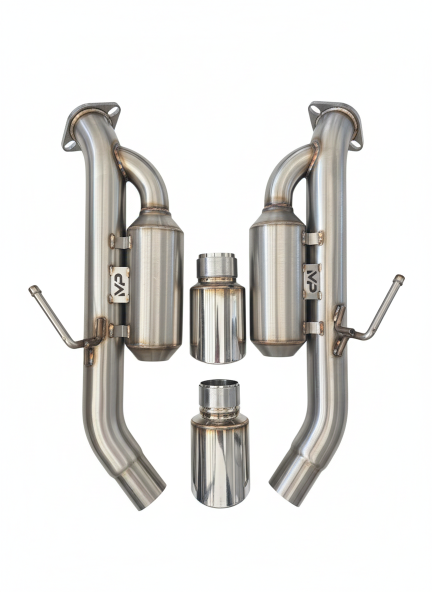 Infiniti Q50 Resonated Axle-back Exhaust