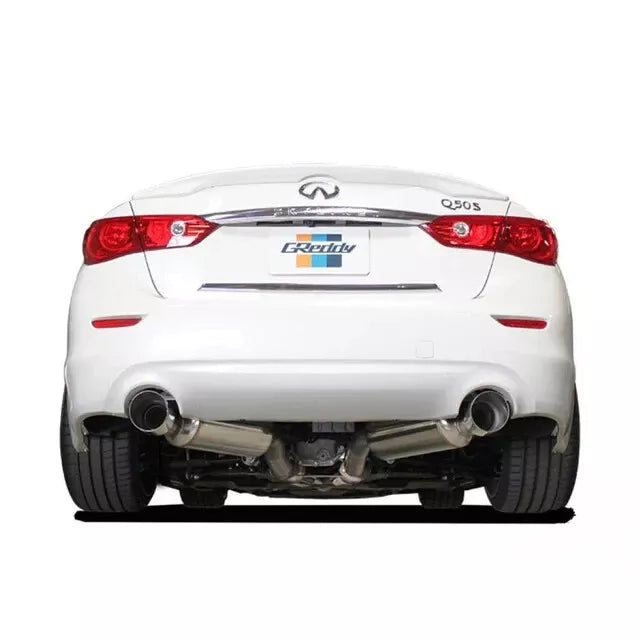 Reddy Evolution GT Cat-Back Exhaust System for Infiniti Q50 2WD (2016+) (Pre-Orders start Nov.30th)